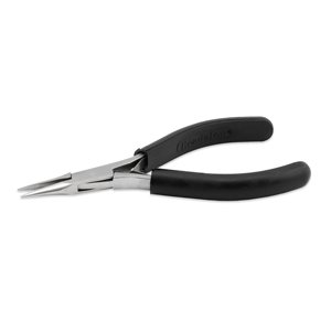 Econo Series Chain Nose Pliers, Black Vinyl-Free Grips, Steel Lap Joint, Double Leaf Springs, 5 in / 12.7 cm
