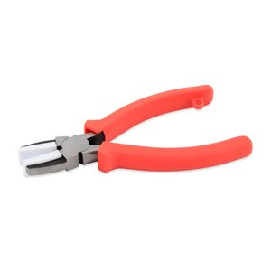 Econo Series Plastic Jaw Pliers, Red Vinyl-Free Grips, Steel Lap Joint, Single Coil Spring, 5.75 in / 14.6 cm