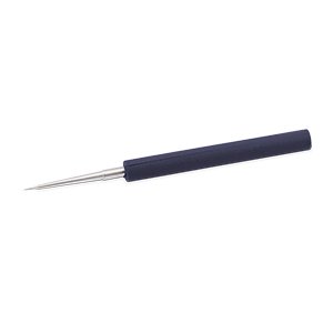 Designer Beading Awl, Rubberized Handle, for Hand Knotting & Opening Seamed Beads, 5.75 in / 14.6 cm