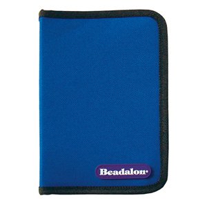 Tool Zipper Pouch, Blue, Soft-Sided with Elastic Bands & Hook-and-Loop Closure, 7.7 x 5.1 x 1.2 in / 19.6 x 12.6 x 3.05 cm, Tools Not Included