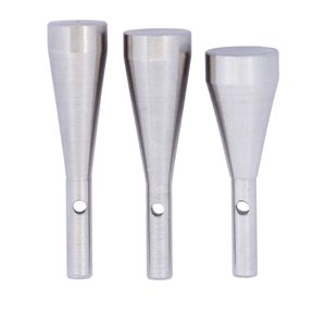 Conetastic Accessory, Inverted Mandrels, Large 5.3 mm to 14 mm / 0.21 in to 0.55 in, Medium 5 mm to 12.8 mm / 0.20 in to 0.40 in, Small 5 mm to 10.8 mm / 0.20 in to 0.42 in