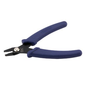 Classic Series Crimper Tool MICRO, Vinyl-Free Grips, Rivet Joint, Single Leaf Spring, 5.25 in / 13.3 cm
